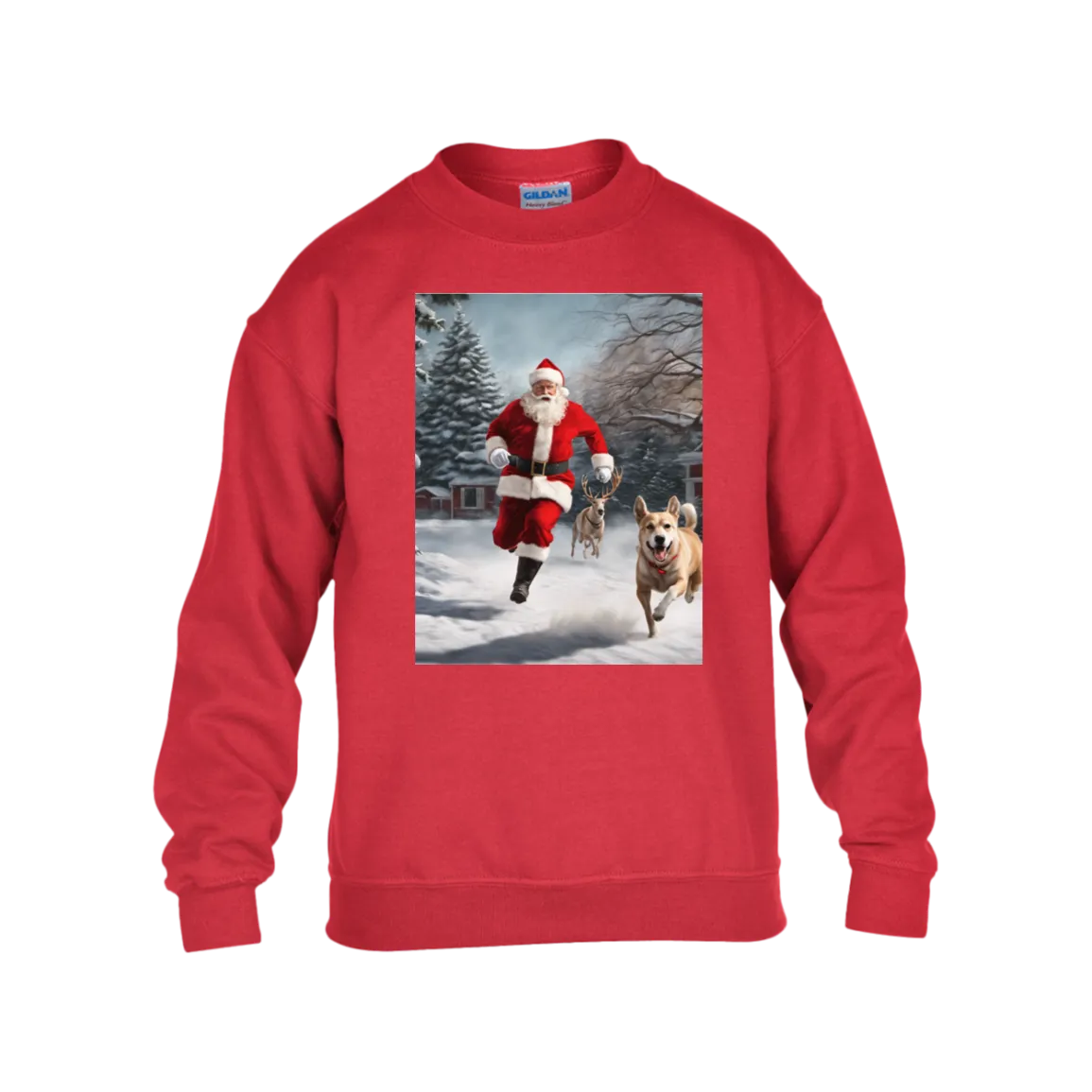 G180B Gildan Kids Heavy Blend Fleece Crew - CEW Store