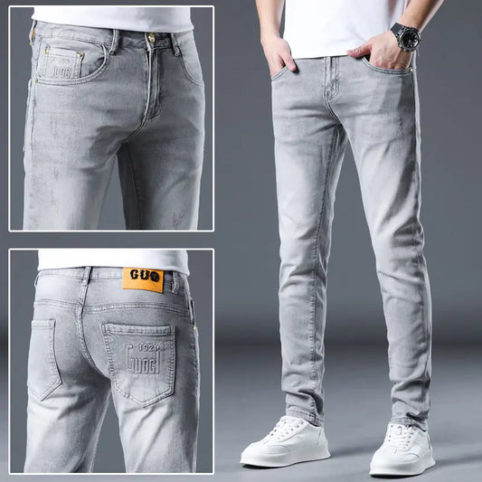 Men's Stylish Loose Fit Straight Leg Jeans