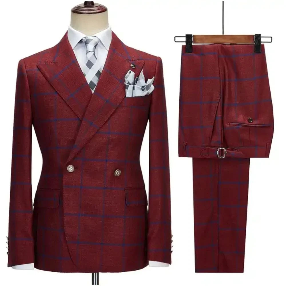 New Male Tuxedos Suit Tailor-Made
