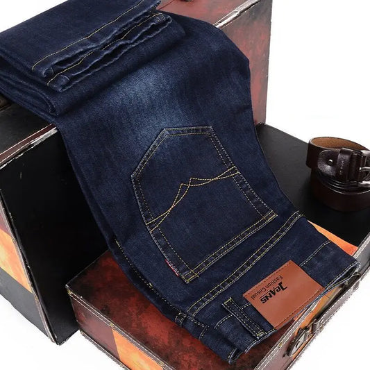 2025 Men NEW Men's Fashion Business Jeans