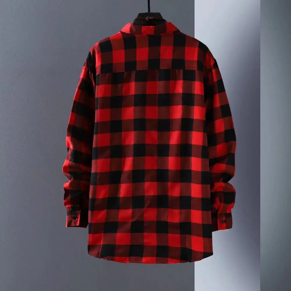 Men's Long Sleeve Korean Shirt