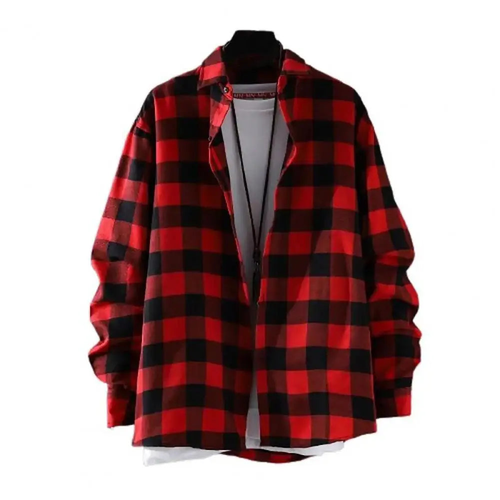 Men's Long Sleeve Korean Shirt