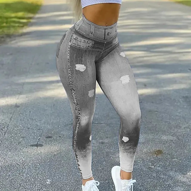 Denim Jeans Leggings - CEW Store