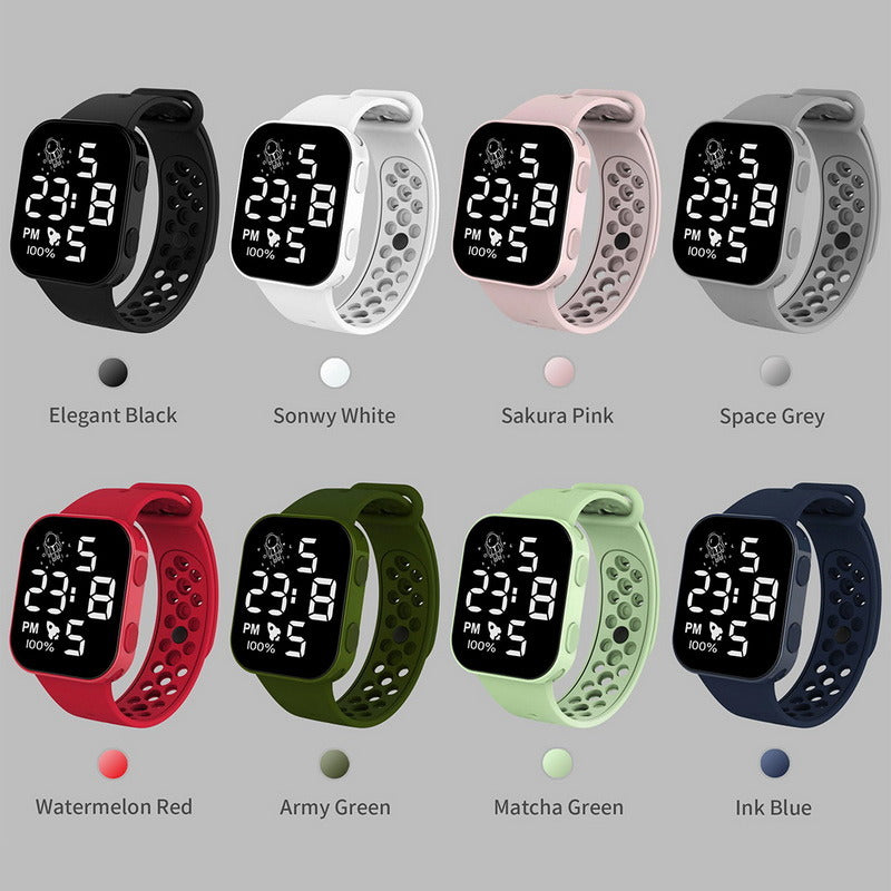 Men's Sport Watch Waterproof Digital Led Watch