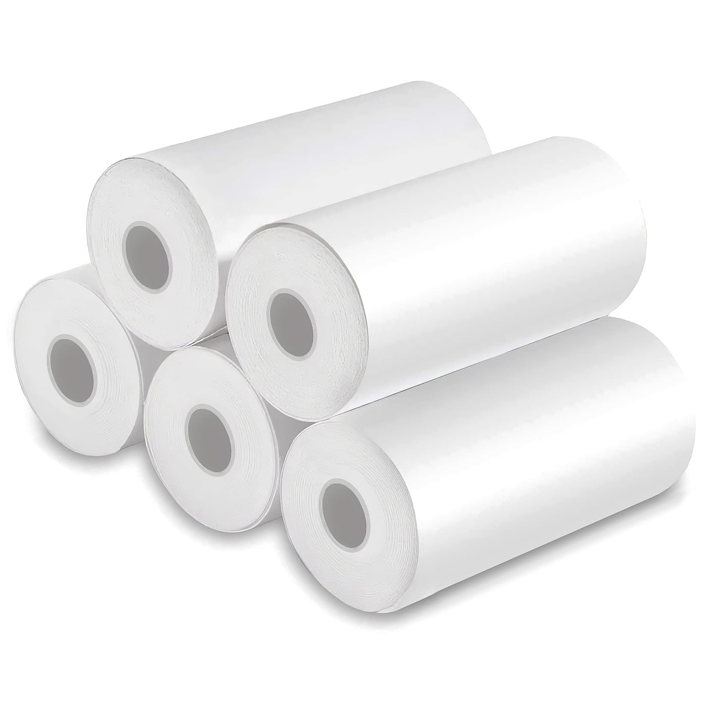5 Rolls Regular Printer Paper Plate Mini