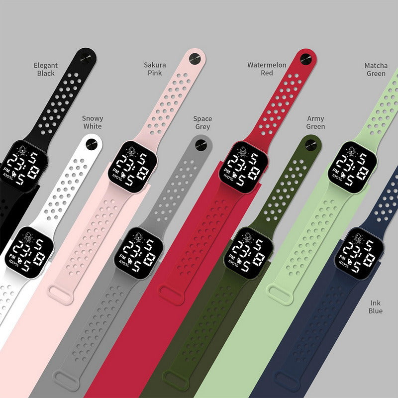 Men's Sport Watch Waterproof Digital Led Watch