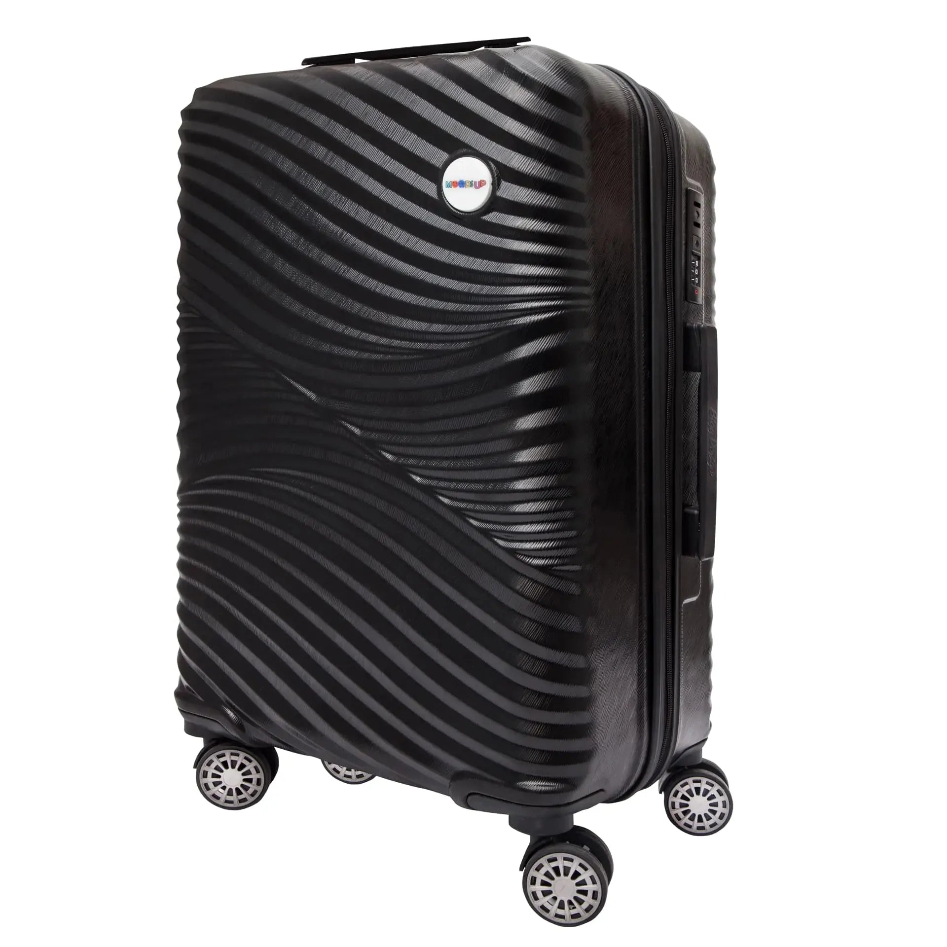 Biggdesign Moods Up Black 3-Piece Luggage Set - CEW Store