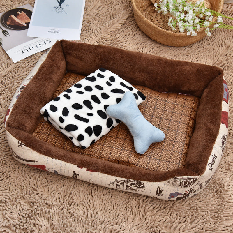 Doghouse Cathouse Supplies Big And Small Dogs Pet Bed Dog Bed