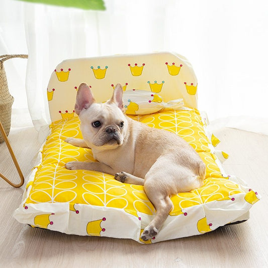 Teddy small dog pet bed