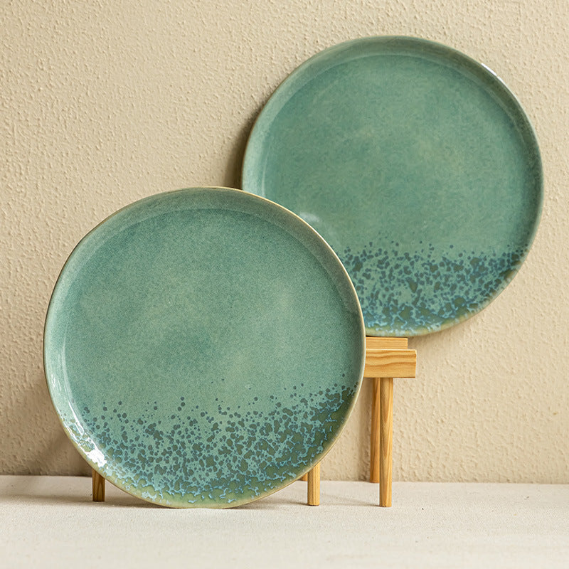 Minimalist Chinese Style Household Ceramic Plates