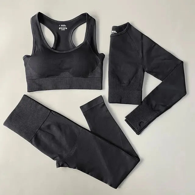 2/3/4PCS Seamless Women Yoga Set Workout - CEW Store