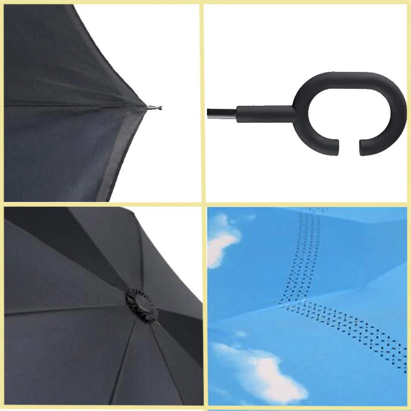 Reverse Double Layer Inverted Umbrella