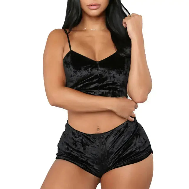 Ladies Satin Pajama Set - CEW Store