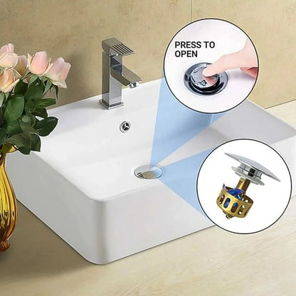 Sink Drain Vanity Stopper