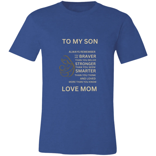 Mom and Son DT 1 3001C Unisex Jersey Short-Sleeve T-Shirt - CEW Store