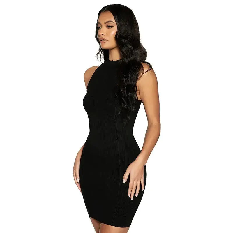 Ribbed Sleeveless Bodycon Summer Dresses For Women - CEW Store