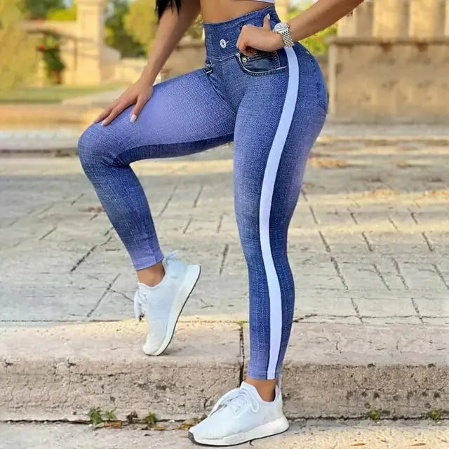 Denim Jeans Leggings - CEW Store