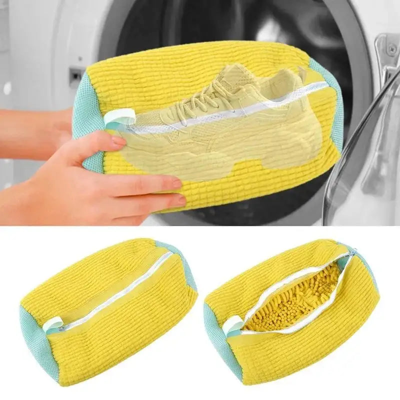 Convenient Tear-Resistant Shoe Wash Bag