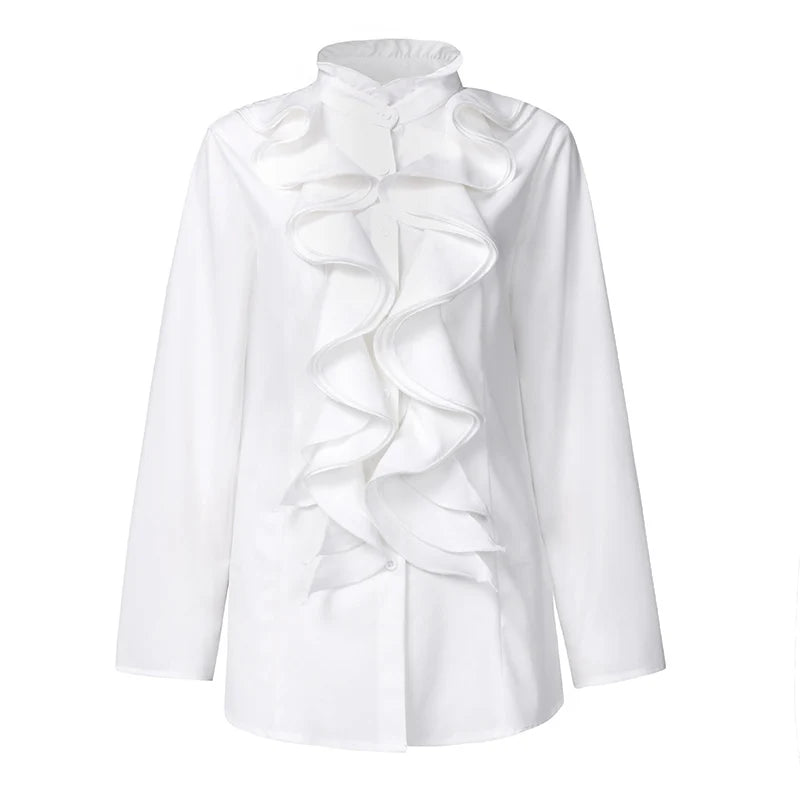 Stylish Asymmetrical Tops Women's Spring Blouse ZANZEA 2023 Casual Button Down Blusas Female Lapel Long Sleeve Shirts Oversized