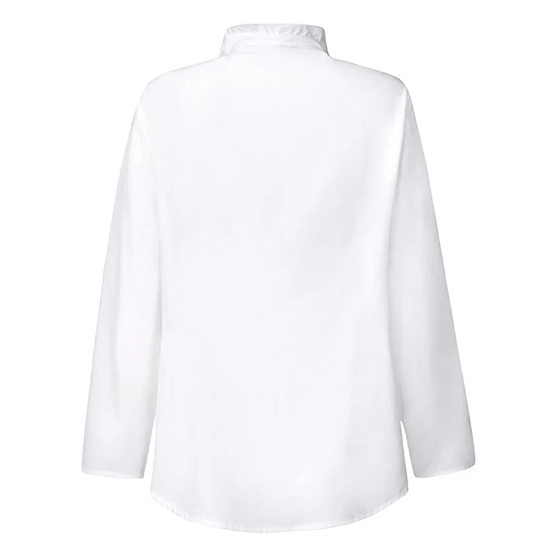 Stylish Asymmetrical Tops Women's Spring Blouse ZANZEA 2023 Casual Button Down Blusas Female Lapel Long Sleeve Shirts Oversized