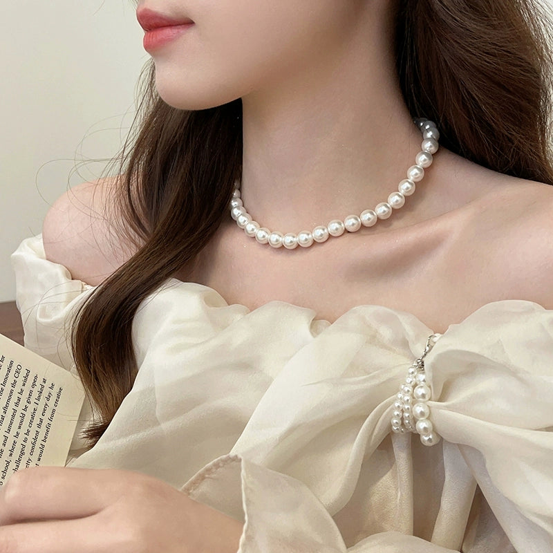 Niche Style Shijia Women's Accessible Luxury Fancy Pearl Necklace