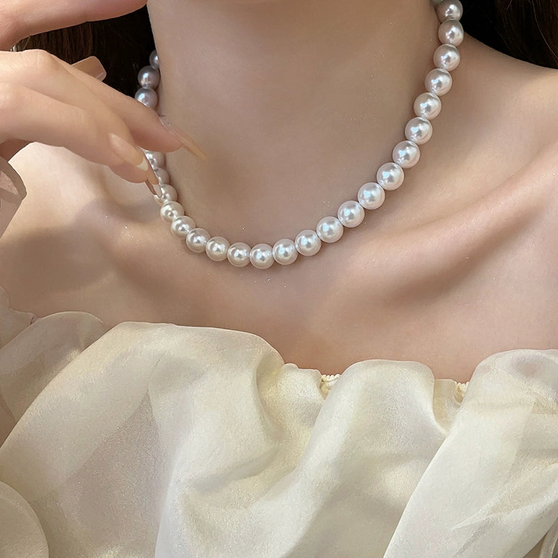 Niche Style Shijia Women's Accessible Luxury Fancy Pearl Necklace