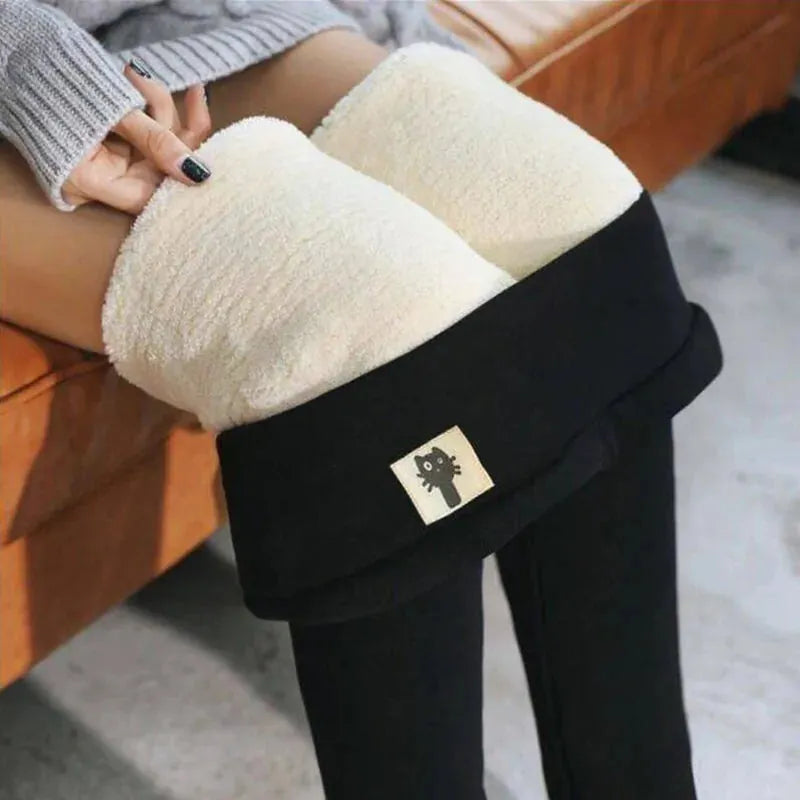 Winter Women Leggings Velvet Warm Pants - CEW Store