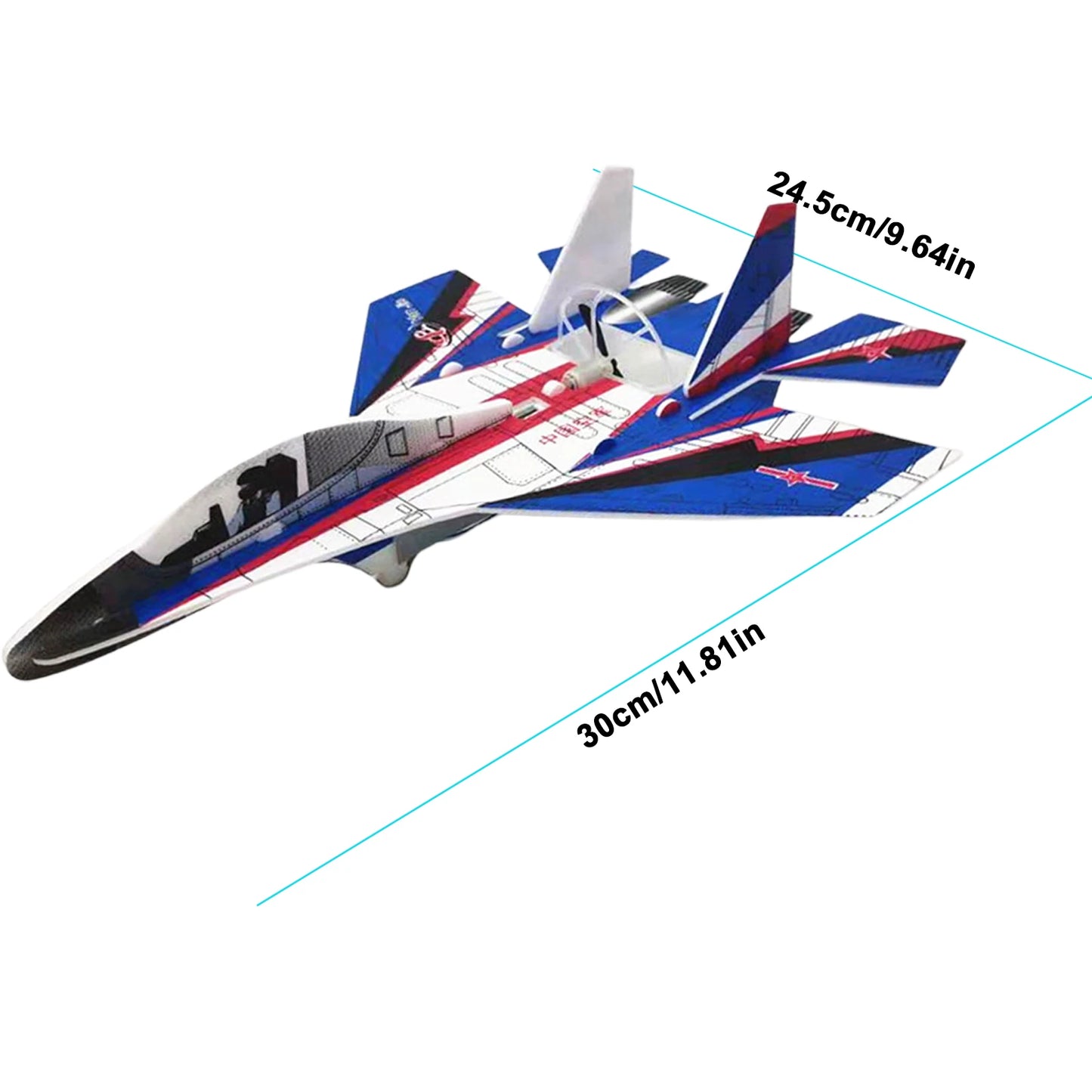 Electric Airplane Toy Rechargeable Throwing Foam Plane Flight Mode Glider Plane With Spinning Function Outdoor Flying Toys