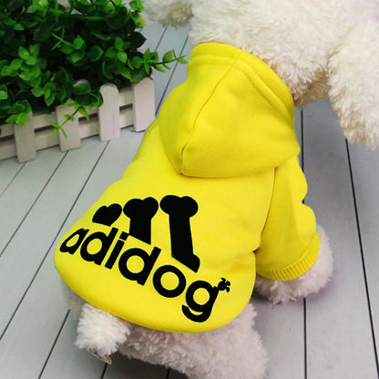 Pet Dog Clothes Adidog Dog Hoodies Autumn Winter Warm Coat for Large Dogs Jacket Sweater Puppy French Bulldog Clothing