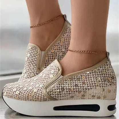 Women's Sneakers Floral Embroidery Mesh Sneakers