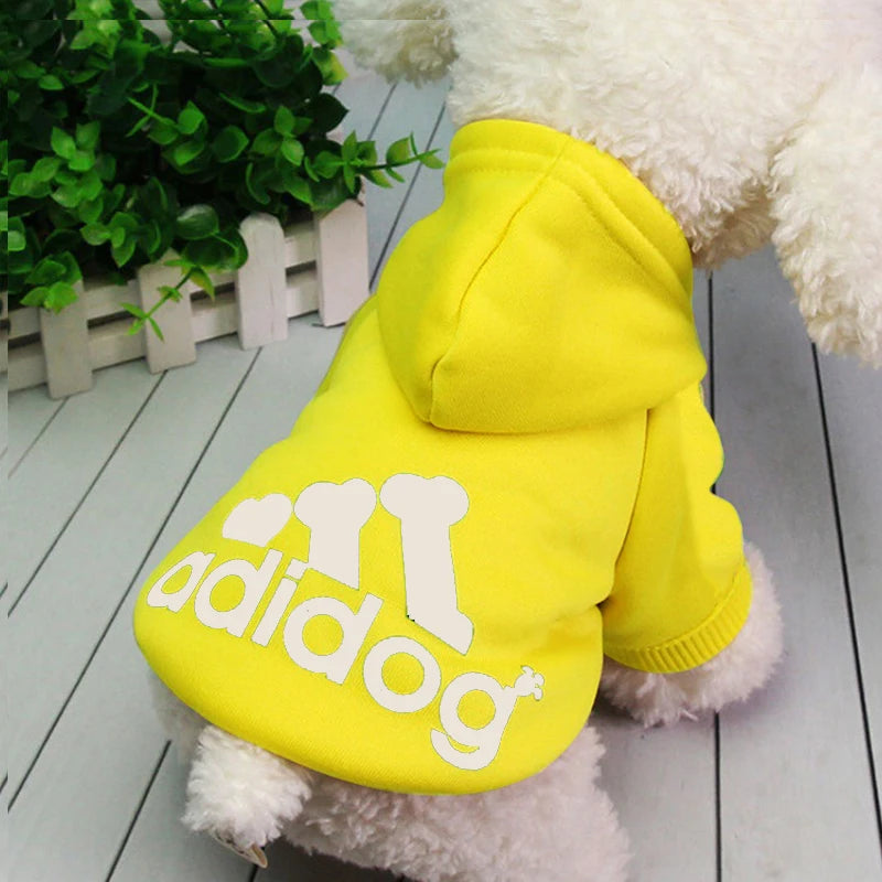 Pet Dog Clothes Adidog Dog Hoodies Autumn Winter Warm Coat for Large Dogs Jacket Sweater Puppy French Bulldog Clothing