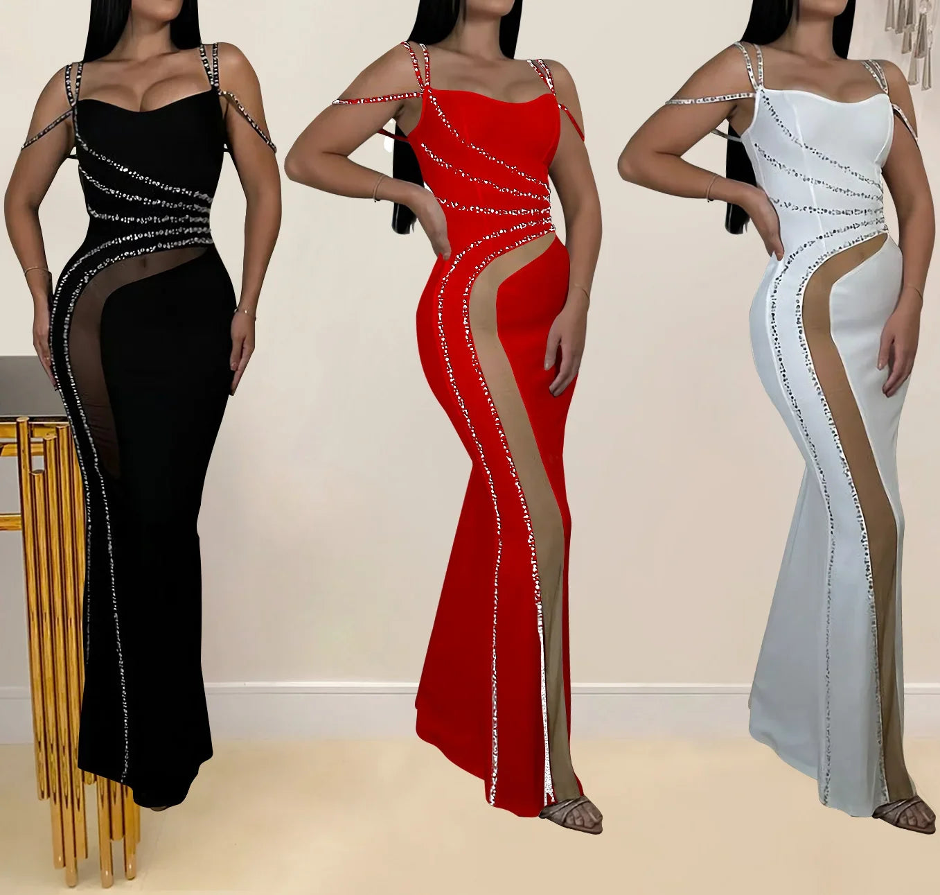 long dresses elegant party dresses evening dresses cocktail party ready formal prom dress beading sexy summer dress