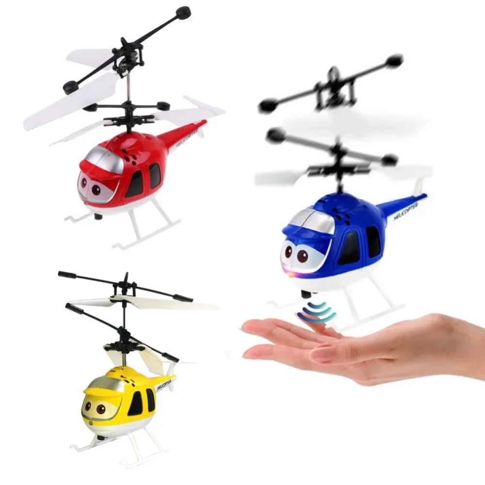 Hot Sale Mini Infrared Sensor Helicopter Aircraft 3D Gyro Helicoptero Electric Micro Helicopter Birthday Toy Gift for Kid#257747