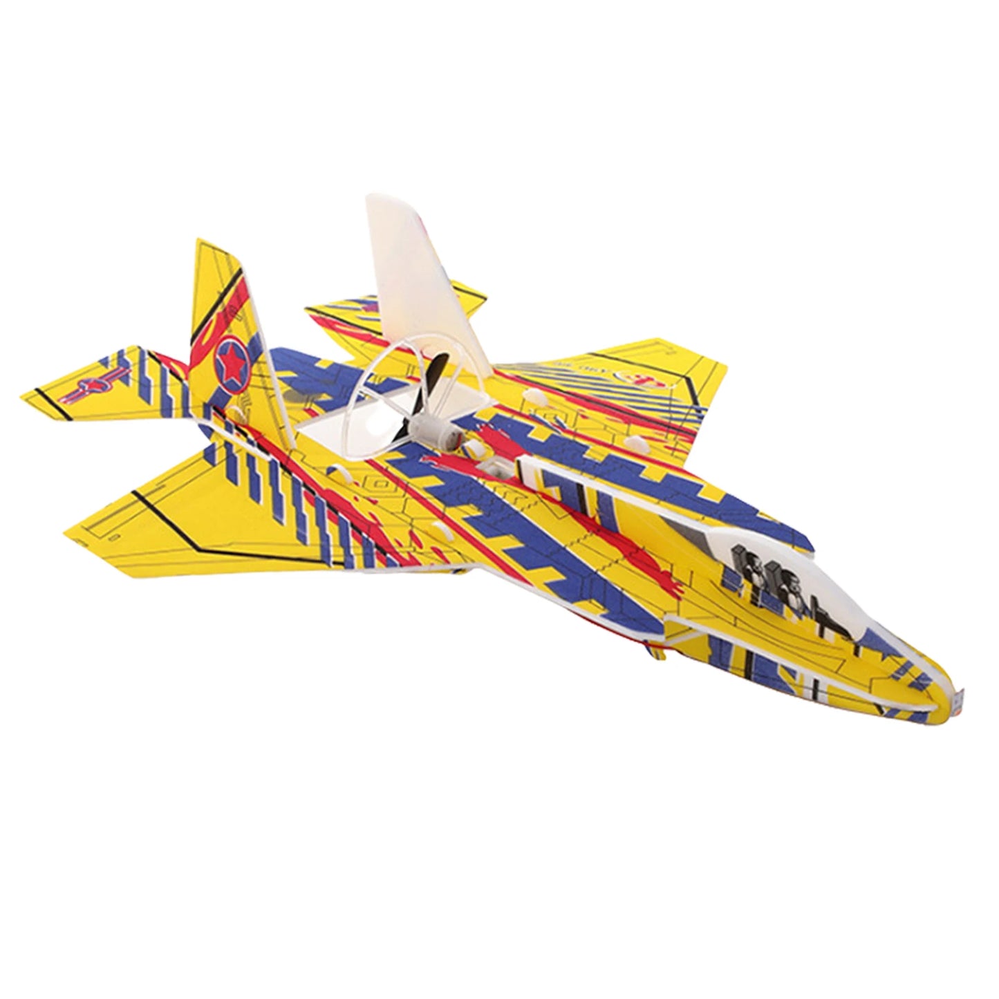 Electric Airplane Toy Rechargeable Throwing Foam Plane Flight Mode Glider Plane With Spinning Function Outdoor Flying Toys