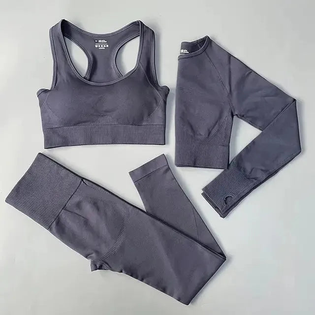 2/3/4PCS Seamless Women Yoga Set Workout - CEW Store