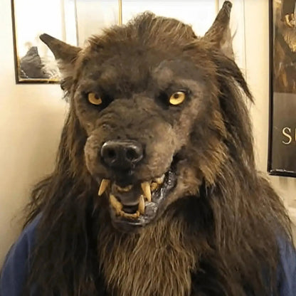 Scary Halloween Wolf Mask - CEW Store