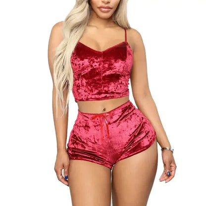 Ladies Satin Pajama Set - CEW Store