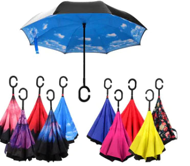 Reverse Double Layer Inverted Umbrella