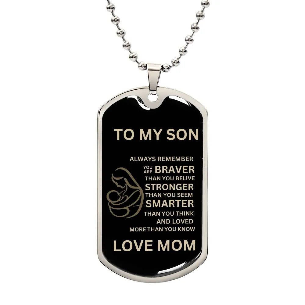 Mother and Son Dog Tag - CEW Store