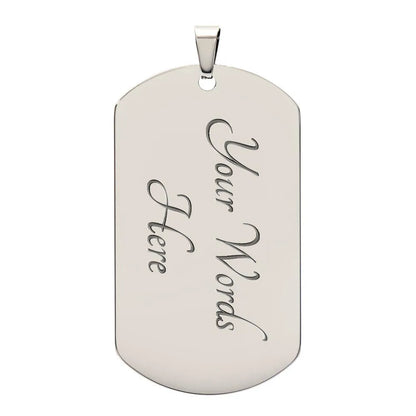 Love Mon Dog Tag P - CEW Store