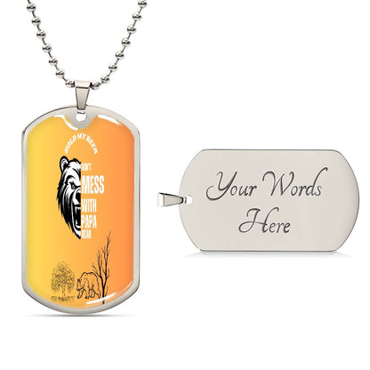 Luxury Graphic Dog Tag Necklace