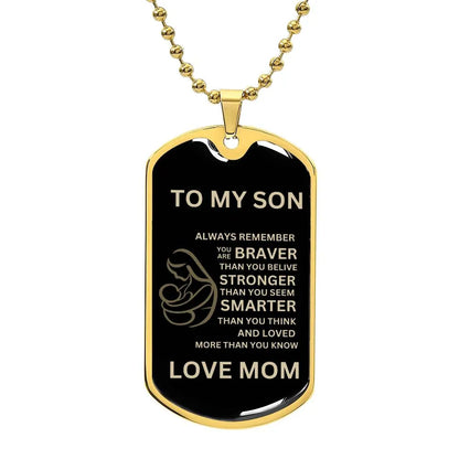 Mother and Son Dog Tag - CEW Store