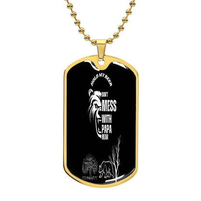 Luxury Graphic Dog Tag Necklace