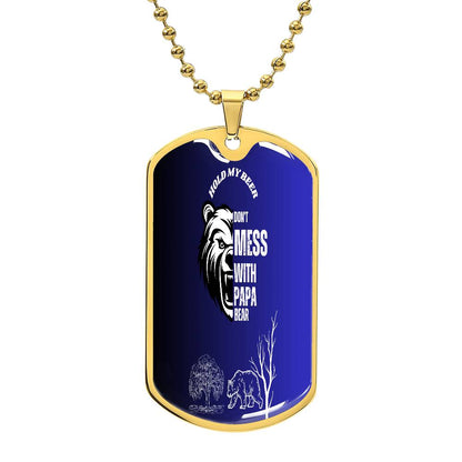 Luxury Graphic Dog Tag Necklace