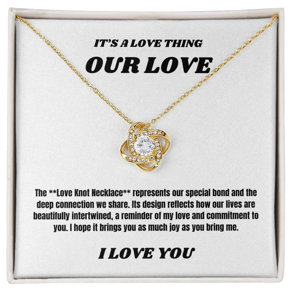 Love Knot Necklace - CEW Store