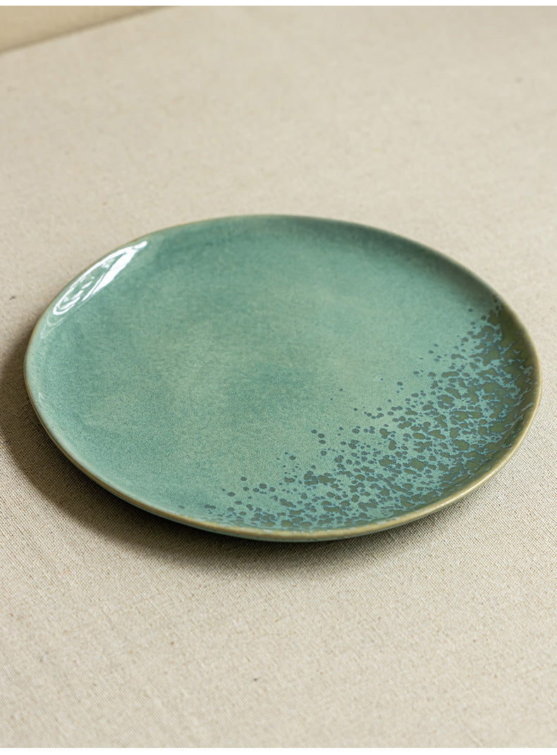 Minimalist Chinese Style Household Ceramic Plates