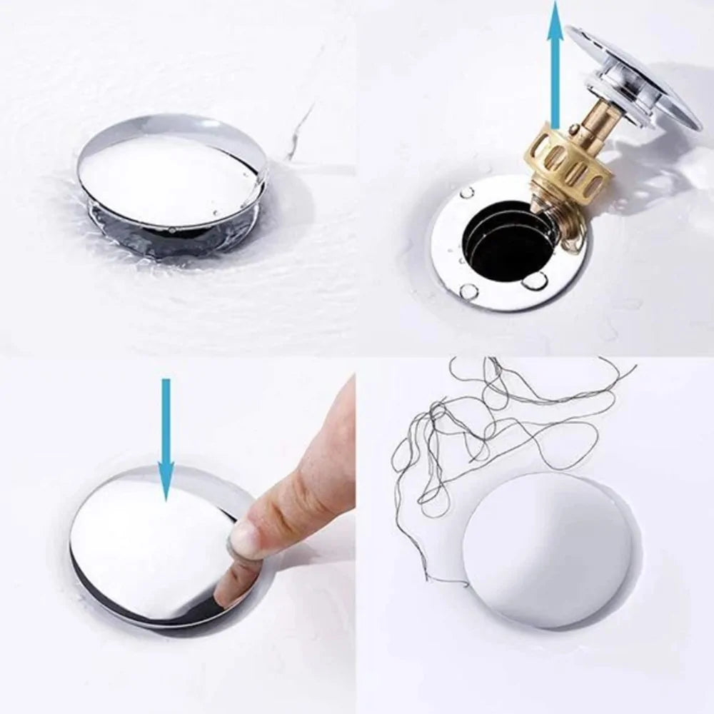 Sink Drain Vanity Stopper