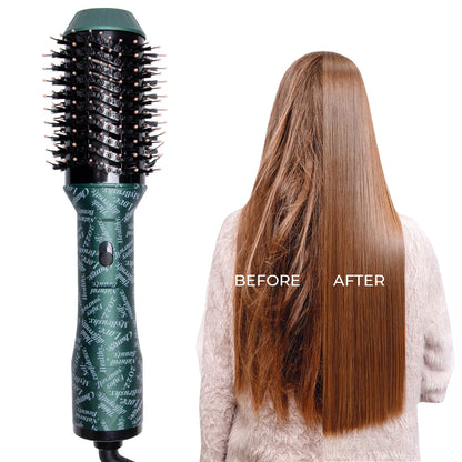 Hair Dryer Brush, Hot Air Brush With Enhanced Barrel, Blow Dryer Brush And Styler Volumize In One