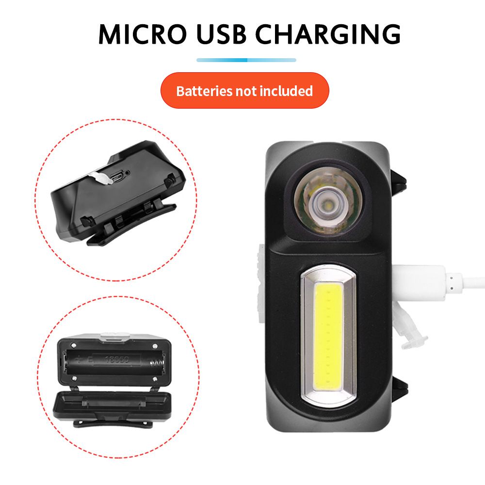 New Strong Changing Light Outdoor Head Lamp Cobled Multi-Function Headlight USB Charging