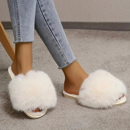 Cozy Fur Winter Slippers - CEW Store